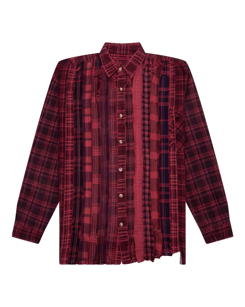 NEEDLES patterned shirt - Rot Rot