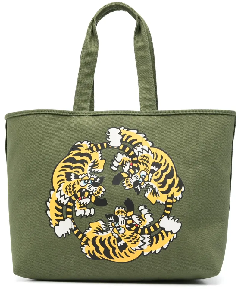 Kenzo Große Verdy Market Tote Bag - Grün Grün