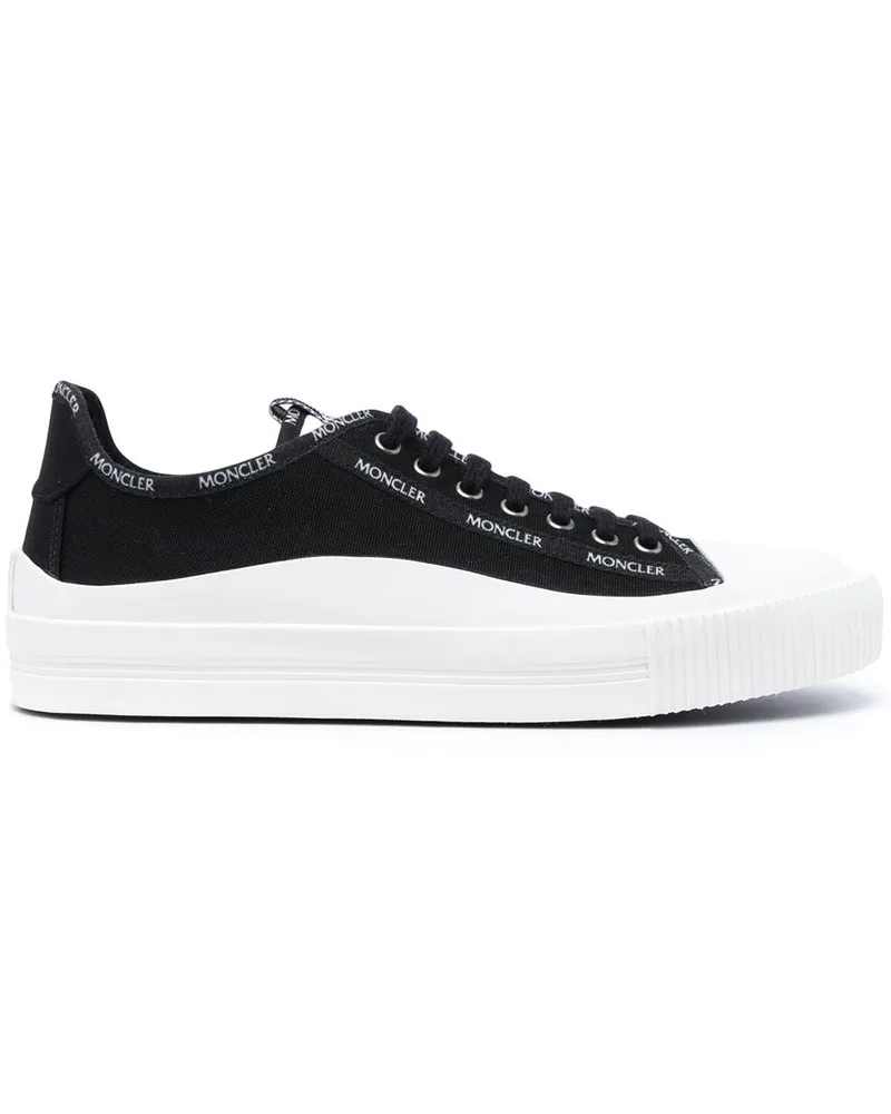 Moncler Glissiere Sneakers aus Canvas - Schwarz Schwarz