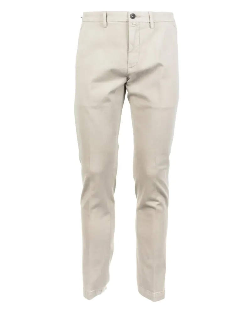 Siviglia belt loops-detail trousers - Grau Grau