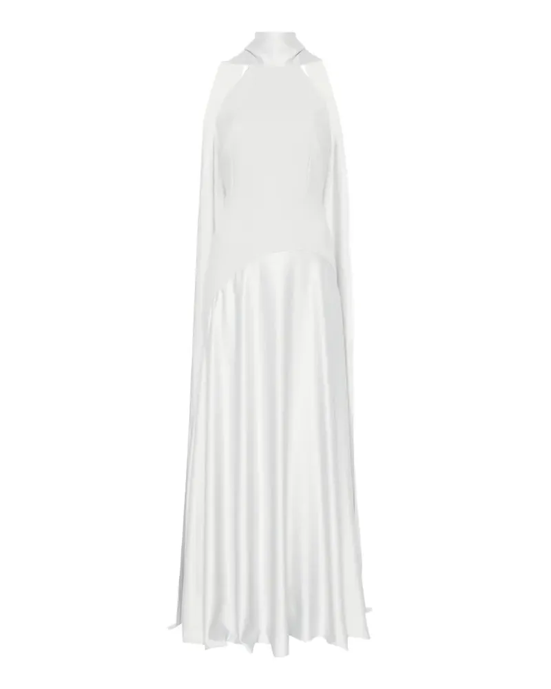 Solace London Cece Cape-Maxikleid - Grau Grau