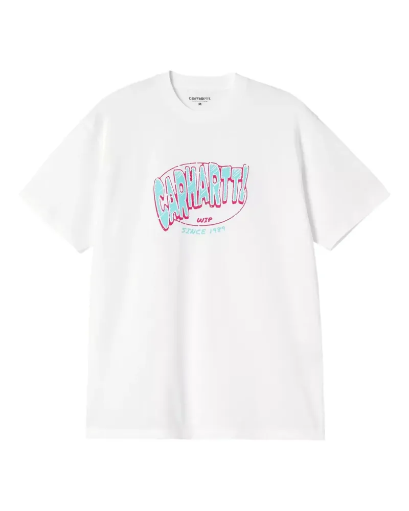 Carhartt WIP Hot Script T-Shirt - Weiß Weiß