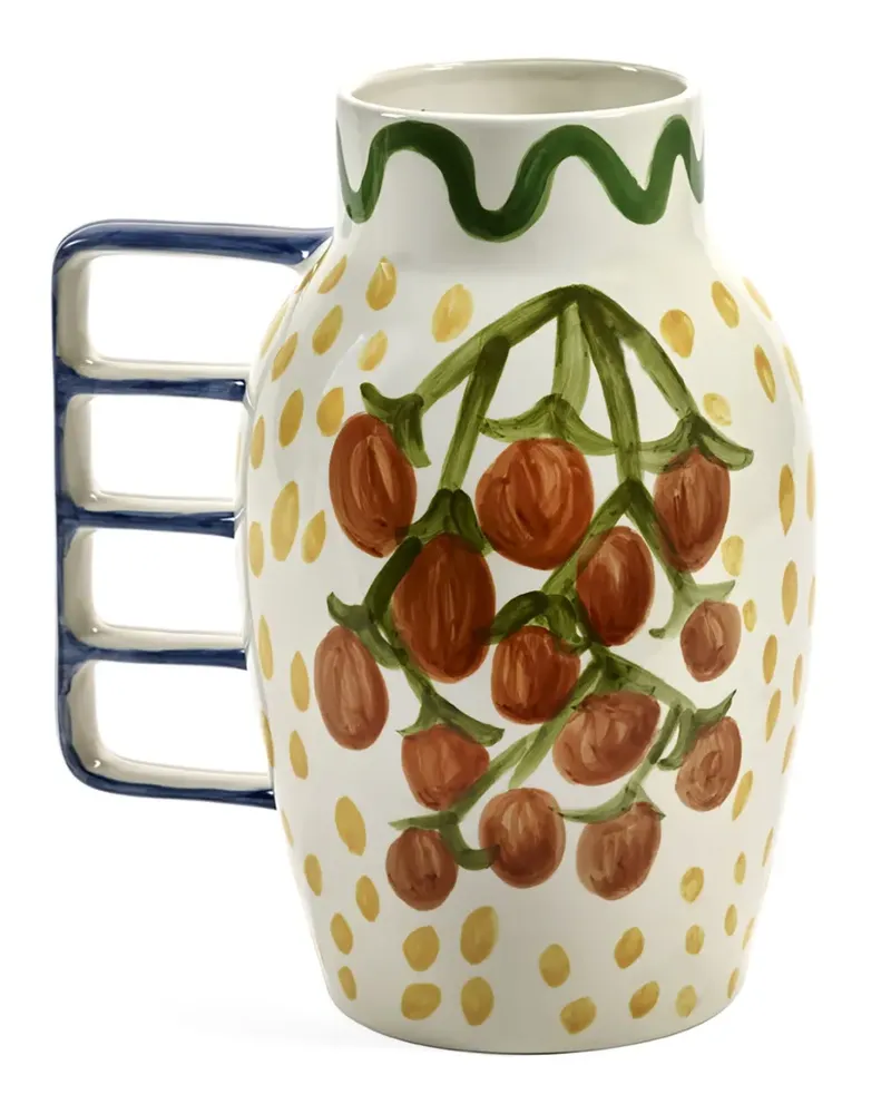 Serax Vase mit Henkeln - Weiß Weiß