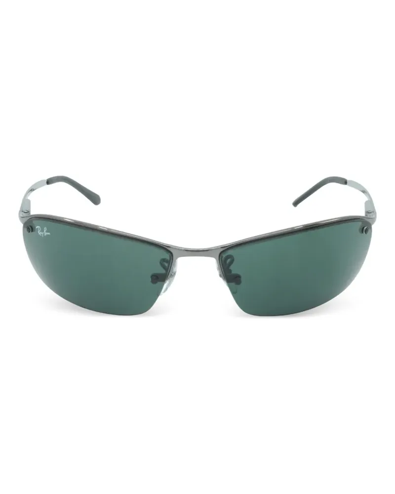 Ray Ban rectangle-frame sunglasses - Grau Grau