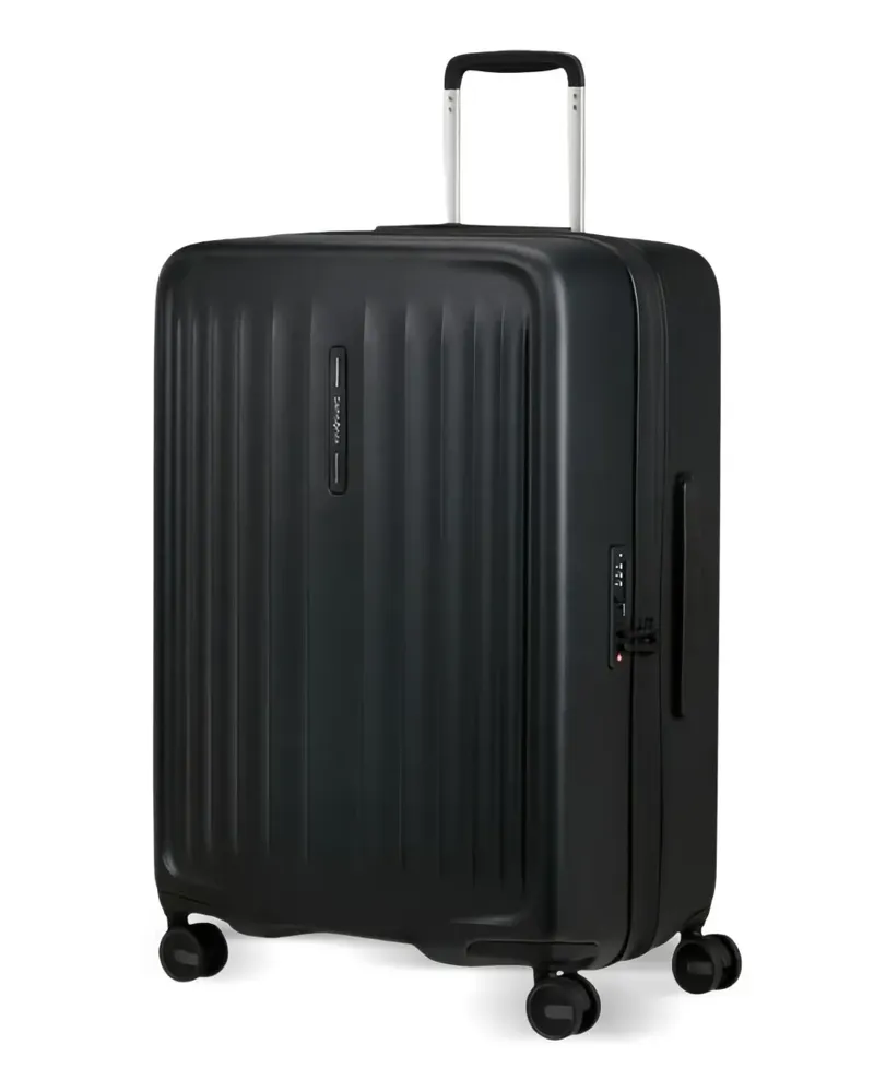 Samsonite Kleine Anzugbox mit Logo-Schild - Schwarz Schwarz