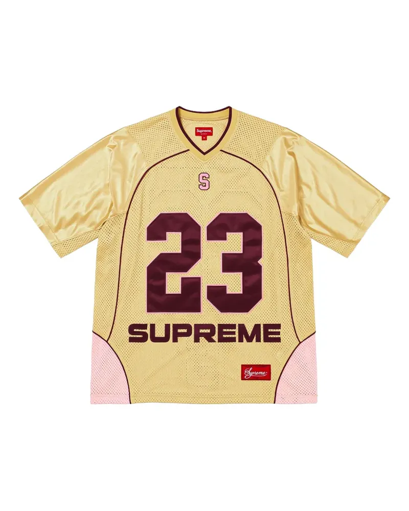 Supreme Being Perfect Season T-Shirt aus Mesh - Gelb Gelb