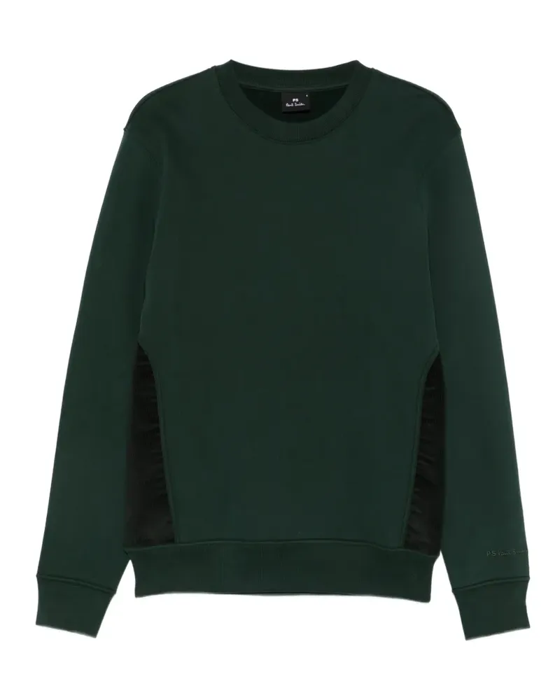 Paul Smith Pullover mit Cordeinsätzen - Grün Grün