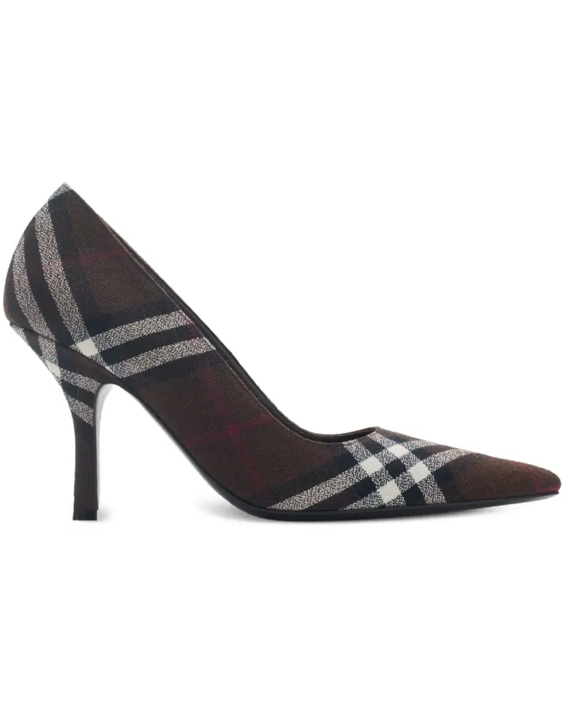 Burberry Check Dame Pumps - Braun Braun