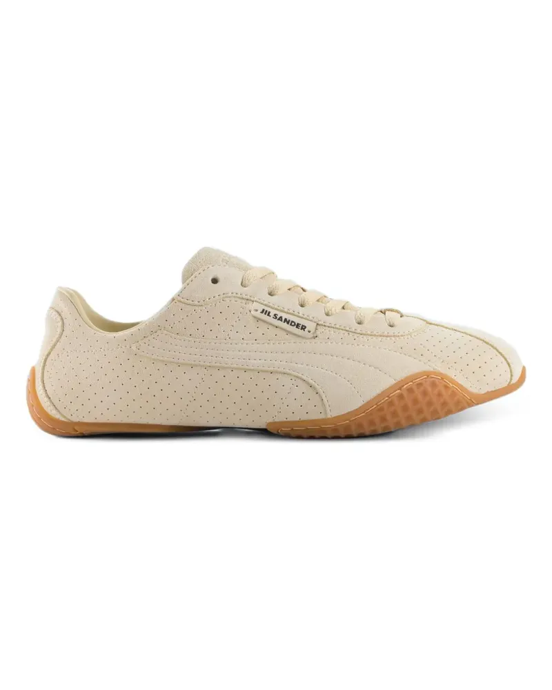 Jil Sander x PUMA K-Street perforated sneakers - Nude Nude