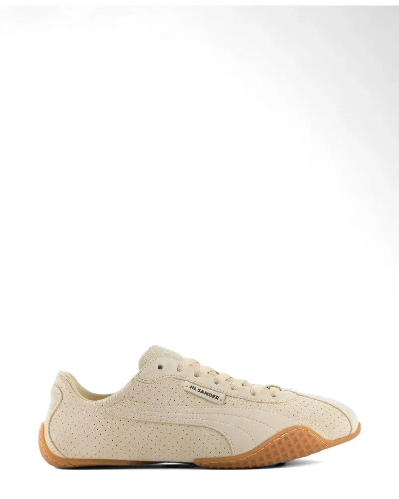Jil Sander K-Street perforated sneakers - Nude Nude