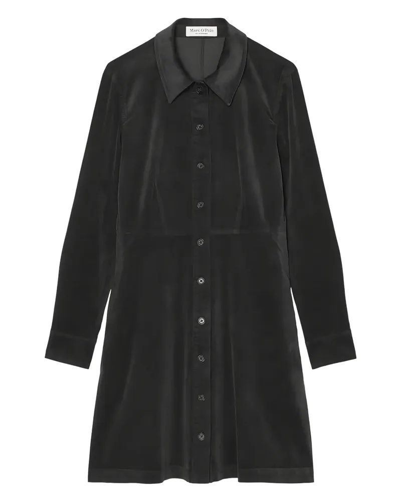 Marc O'Polo Hemdkleid mit Knopfleiste - Grau Grau