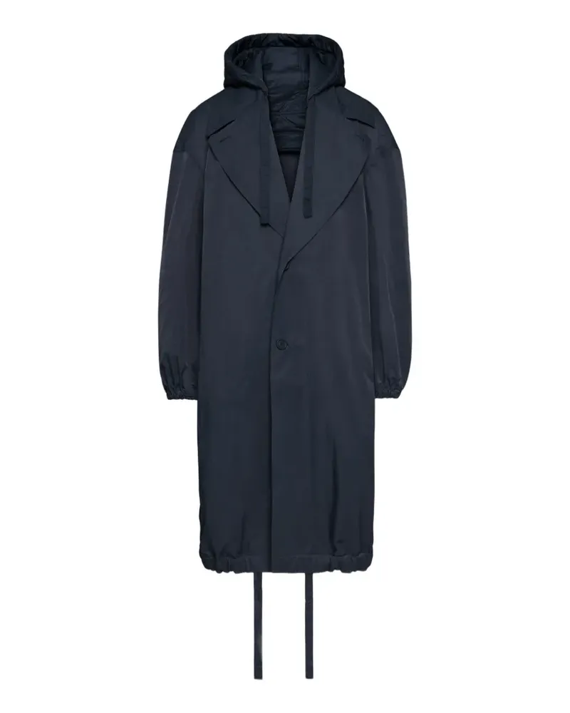 Thom Browne Poly Tech Cocoon Windbreaker - Blau Blau