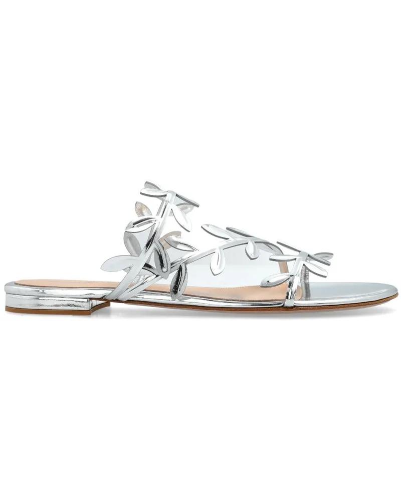 Gianvito Rossi Flavia Sandalen - Silber Silber