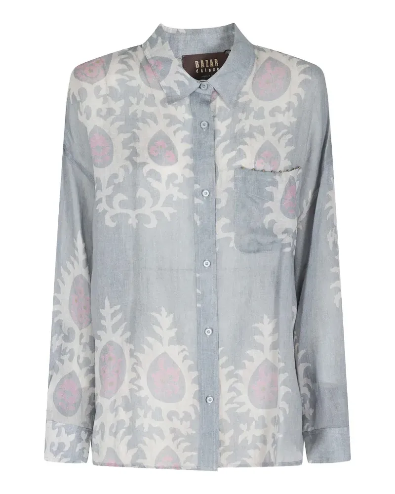Bazar Deluxe patterned shirt - Blau Blau