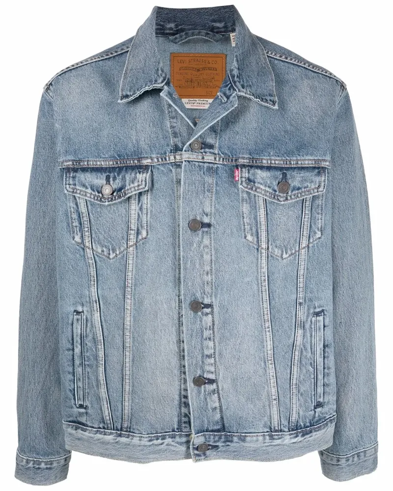Levi's Skyline Trucker-Jacke - Blau Blau