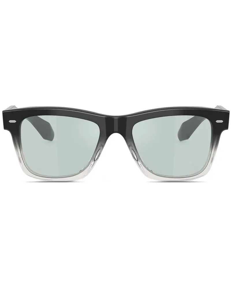 Oliver Peoples N.04 Brille mit eckigem Gestell - Grau Grau