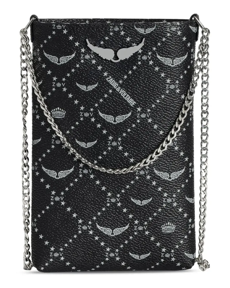 Zadig & Voltaire Rock Handytasche - Schwarz Schwarz