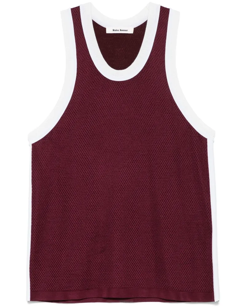 Wales Bonner Rio Tanktop - Rot Rot