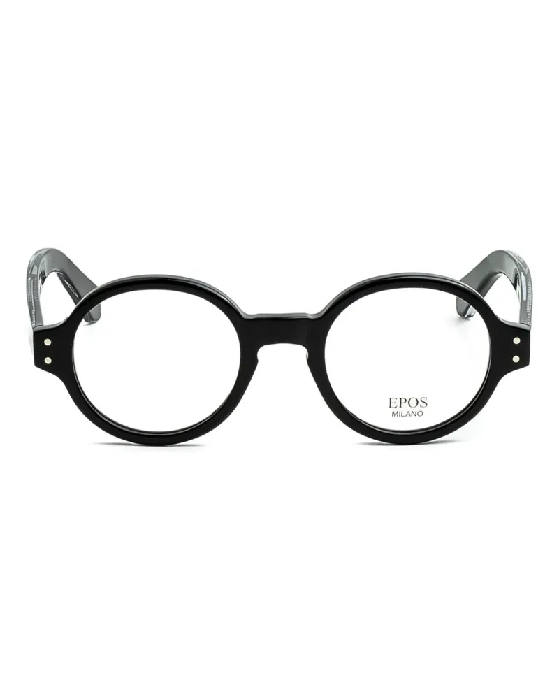 EPOS Ghelos Brille mit rundem Gestell - Schwarz Schwarz