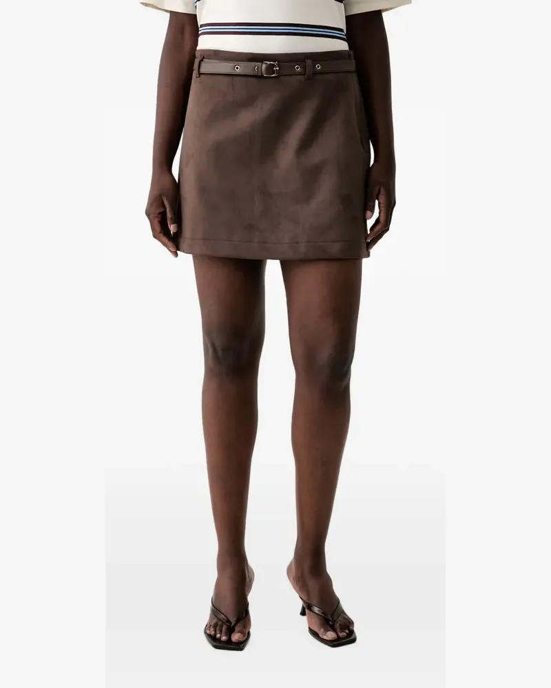 Guess Wildleder-Minirock - Braun Braun