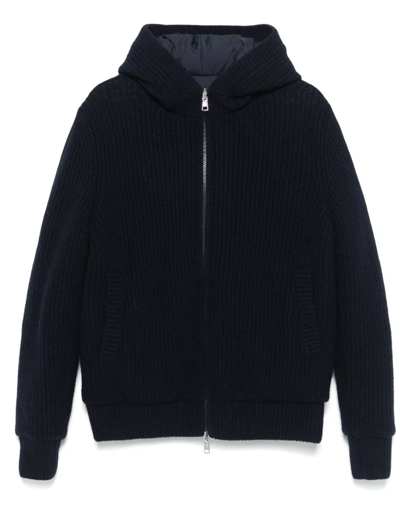 Moncler Gefütterter Cardigan - Blau Blau