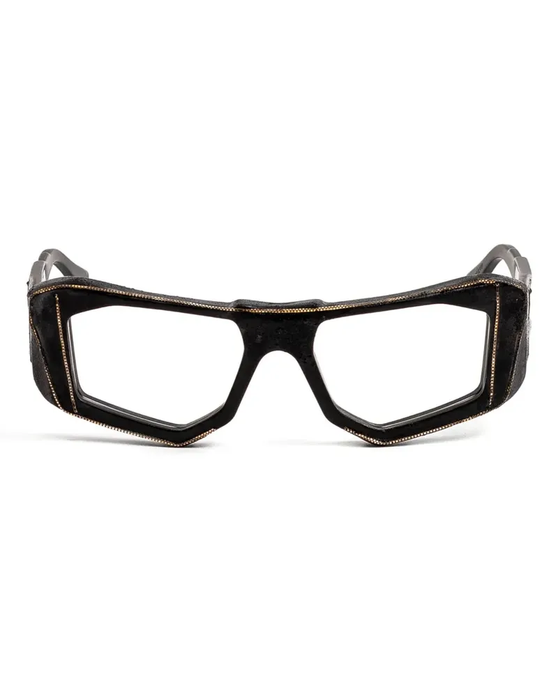 KUBORAUM F6 Brille - Schwarz Schwarz