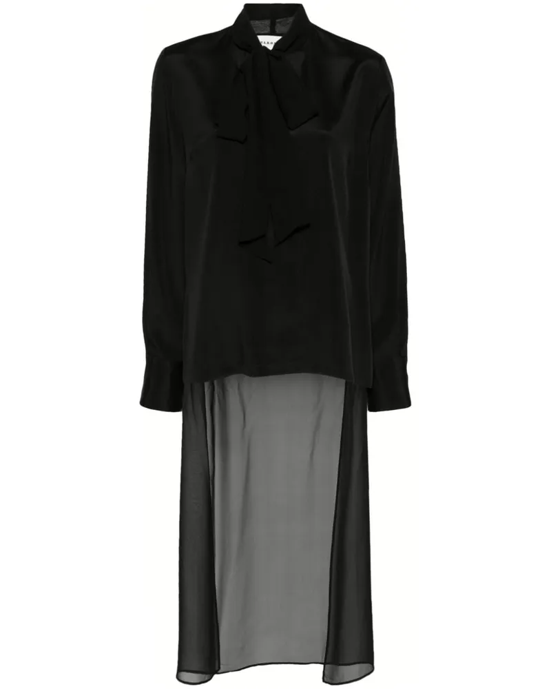 P.A.R.O.S.H. P.A.R.O H. Soiree Bluse - Schwarz Schwarz