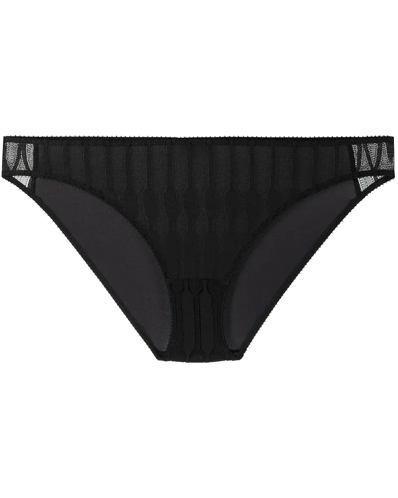 Eres Ebene Slip - Schwarz Schwarz