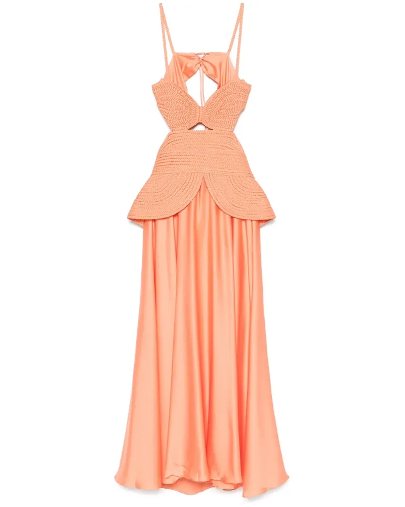 Pat Bo Sunset Maxikleid - Orange Orange