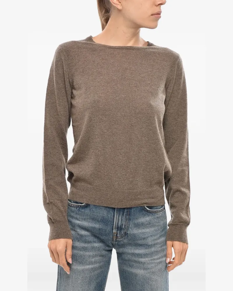 Malo Pullover mit rundem Ausschnitt - Braun Braun