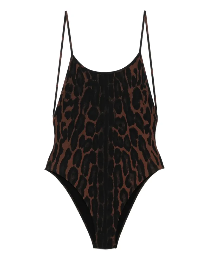 Tom Ford Badeanzug mit Leoparden-Print - Braun Braun