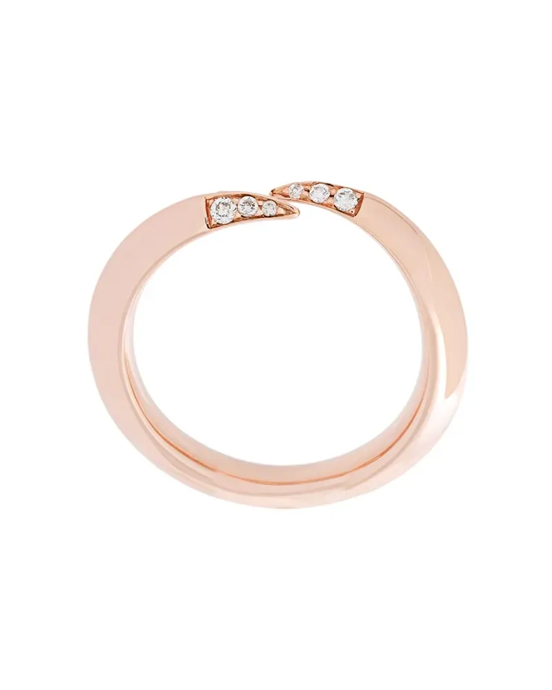 Shaun Leane Signature Tusk' Sterlingsilberring mit Diamanten - Metallic Metallic