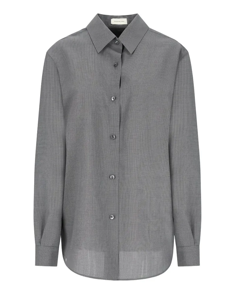 Magda Butrym buttoned shirt - Grau Grau