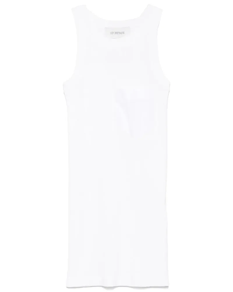 SPORTMAX Aia Tanktop - Weiß Weiß