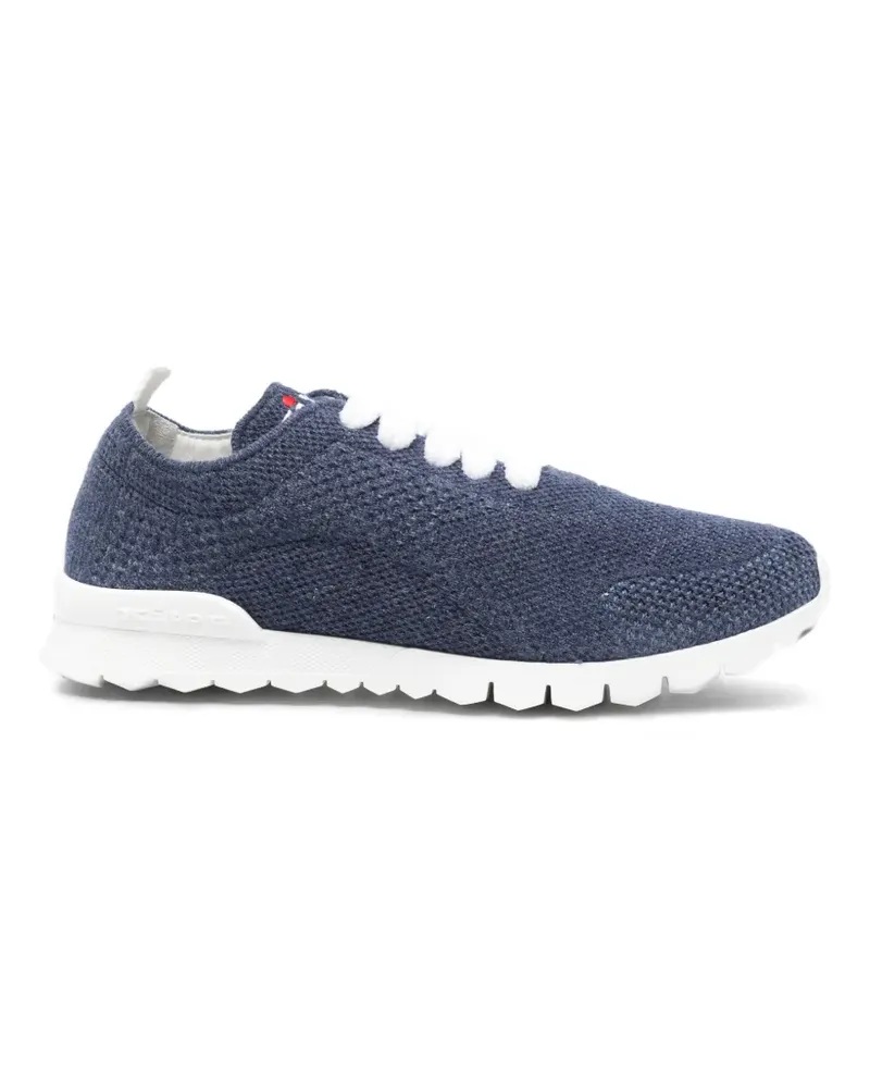Kiton Fit Sneakers - Blau Blau