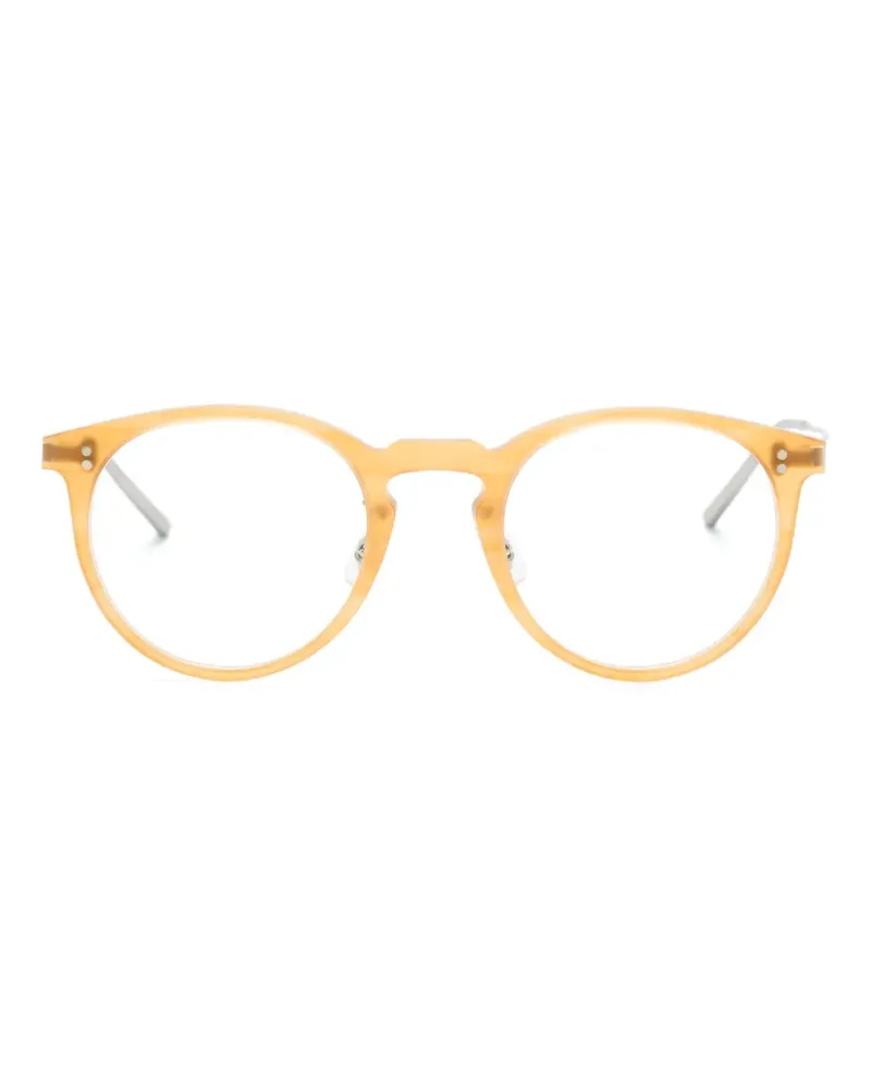 Oliver Peoples Orrison Brille mit rundem Gestell - Gelb Gelb