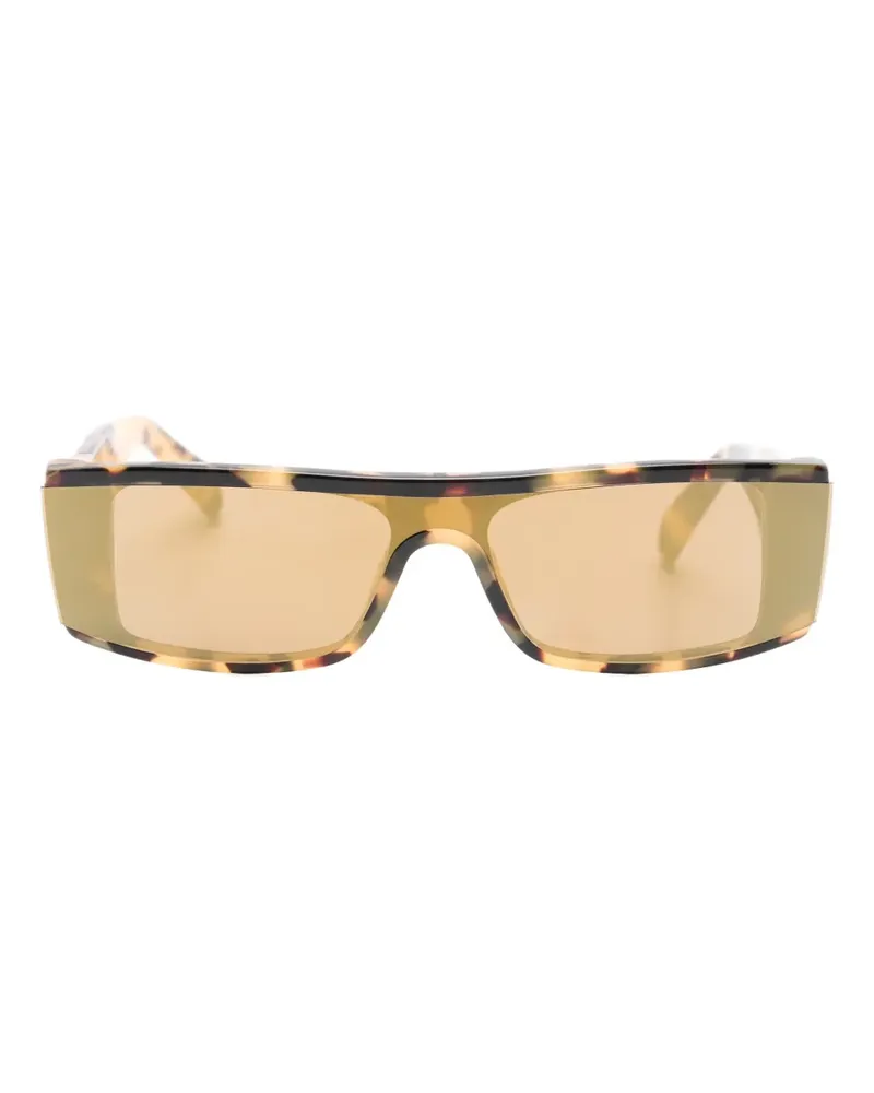 BARROW Stepper Sonnenbrille mit eckigem Gestell - Braun Braun