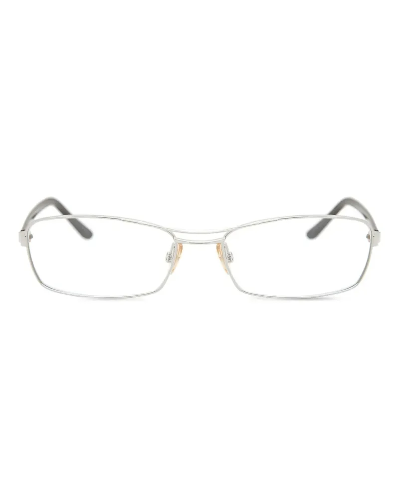 Tom Ford Brille mit eckigem Gestell - Silber Silber
