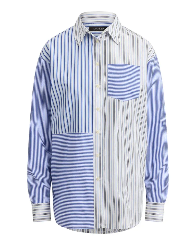 Ralph Lauren Gestreiftes Hemd - Blau Blau