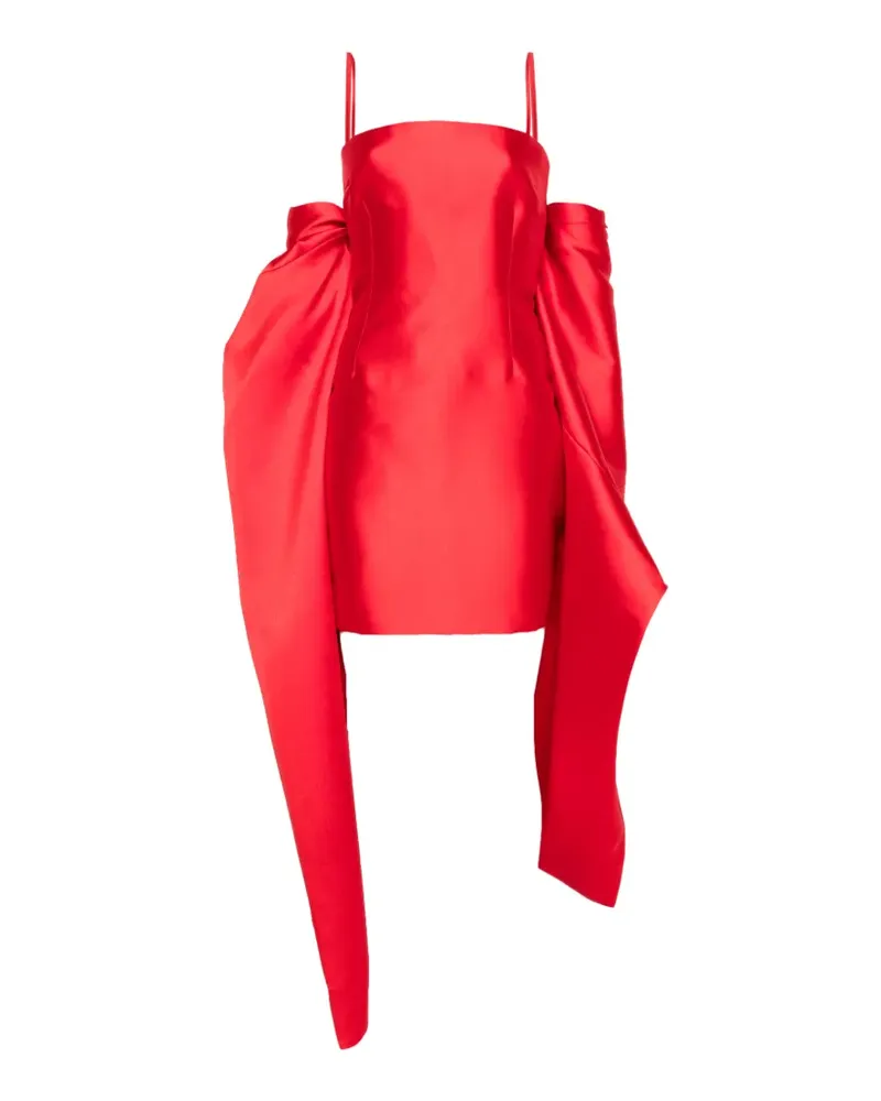 Solace London The Bessette Minikleid in Rot Rot