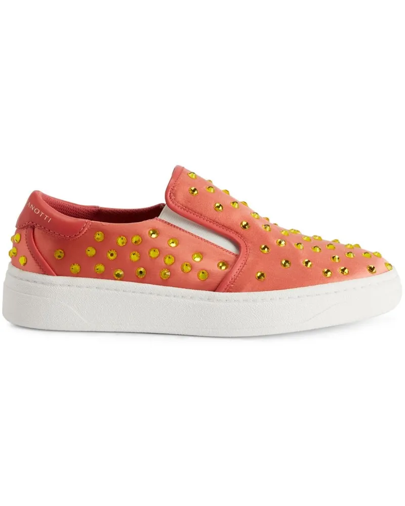 Giuseppe Zanotti GZ94 Slip-On-Sneakers - Orange Orange