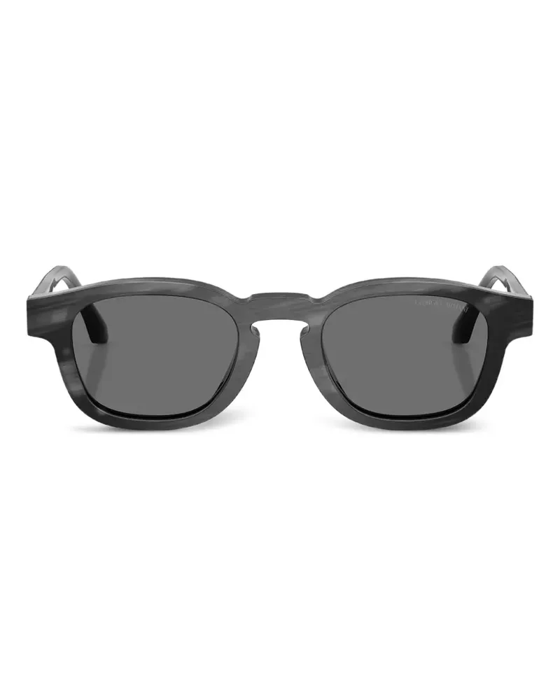 Giorgio Armani round-frame sunglasses - Grau Grau