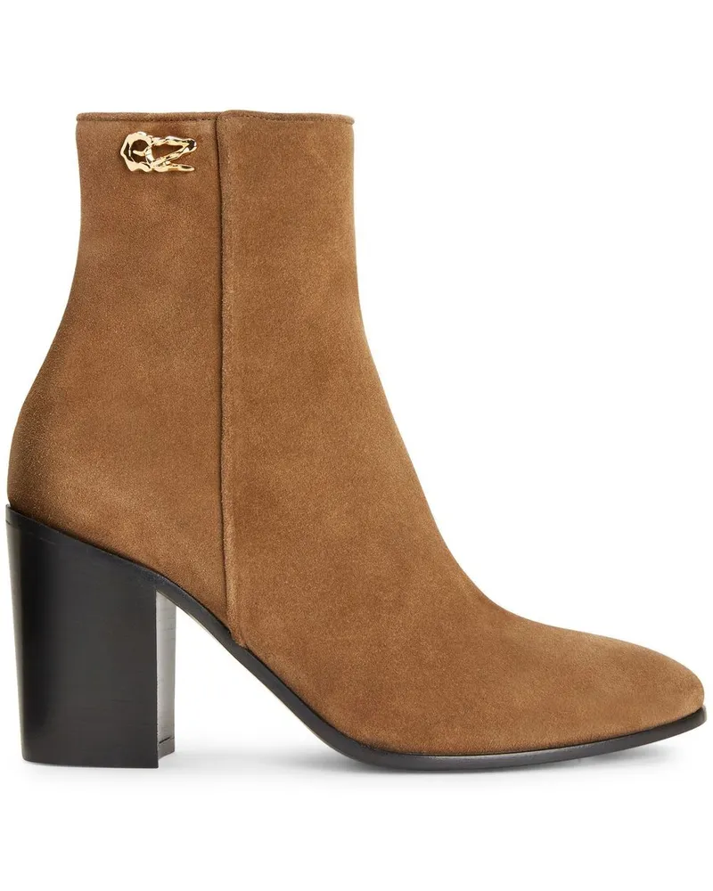 Giuseppe Zanotti Enriette Stiefeletten 80mm - Braun Braun