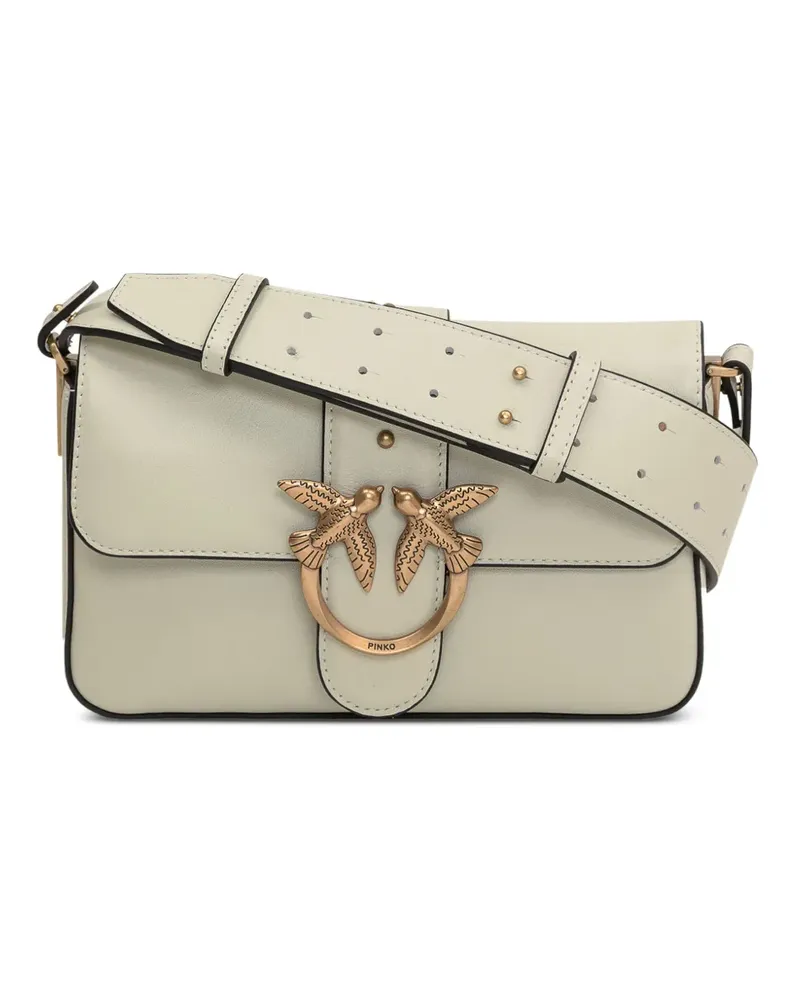 Pinko Love Schultertasche - Weiß Weiß