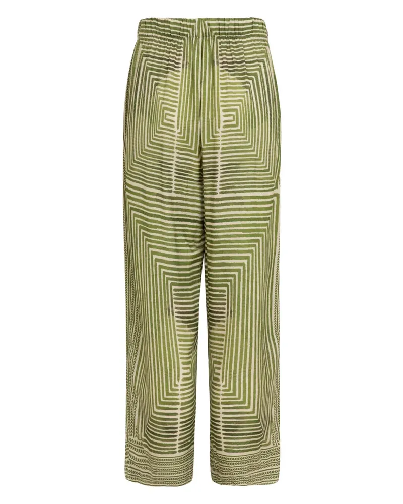 Lenny Niemeyer Hose mit geometrischem Print - Grün Grün