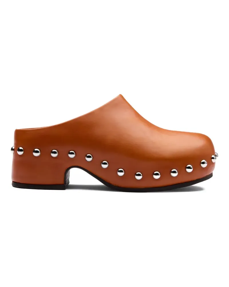 Simon Miller Rio Mules mit Nieten - Braun Braun