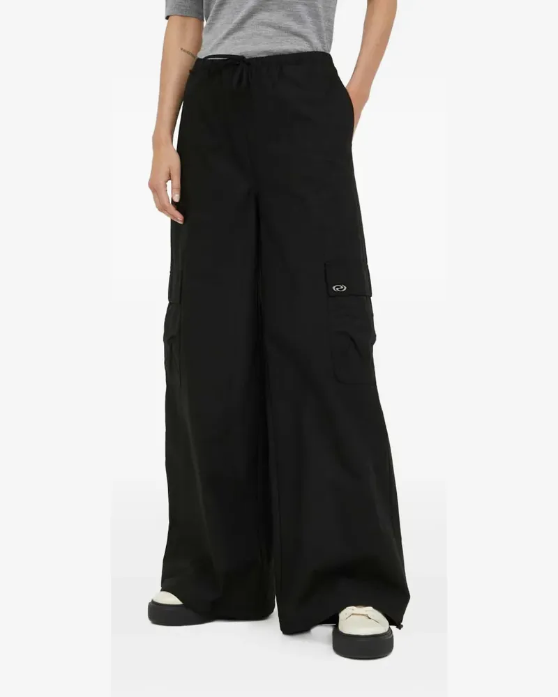 Résumé Cargohose mit weitem Bein - Schwarz Schwarz