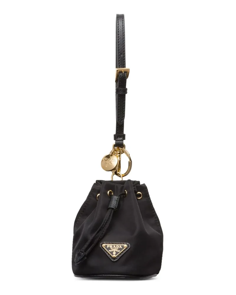Prada Re-Edition 1978 Schlüsselanhänger - Schwarz Schwarz