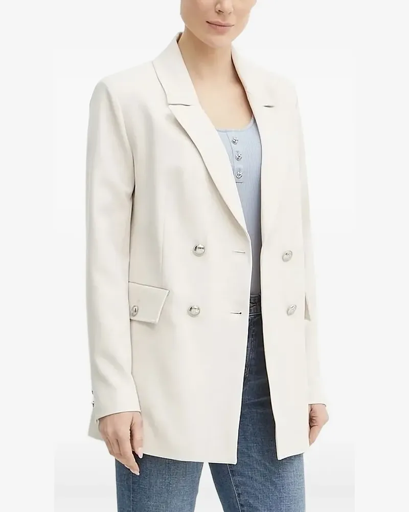 Guess Doppelreihiger Blazer - Nude Nude