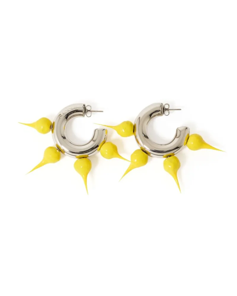SUNNEI Kleine Spike Creolen - Silber Silber